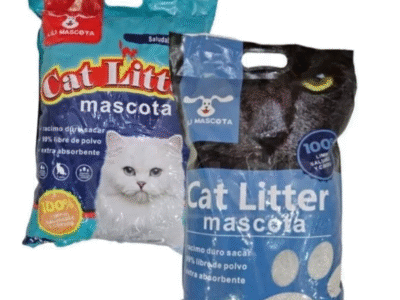 Arena sanitaria para gatos