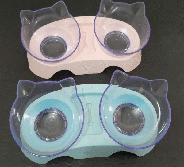 Platos para gatos 2 en 1