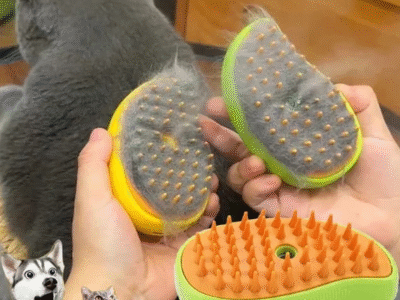 Peine a vapor para perros y gatos