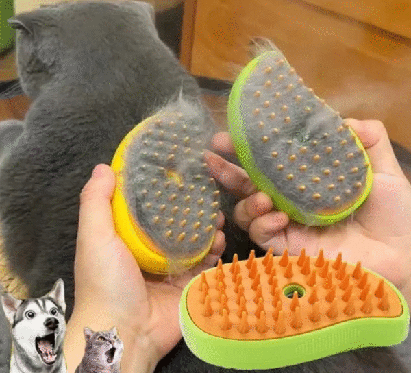 Peine a vapor para perros y gatos