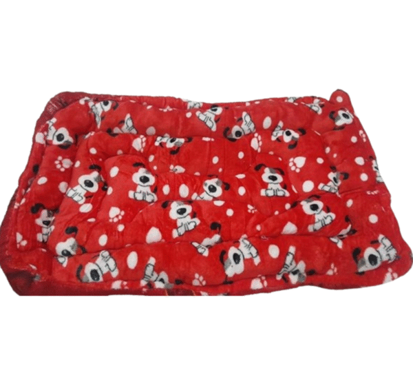 Cama para perros y gatos  Grande Rojo Perrito